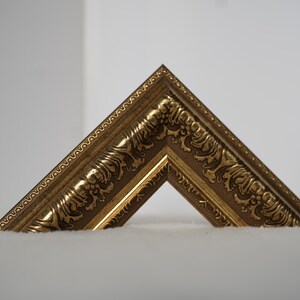Gold Gilded Striped TV Frame, Compatible with all TV Brand, Decorative Frame, Samsung Frame Tv Bezel, Frame for Tv, Customizable TV Frame