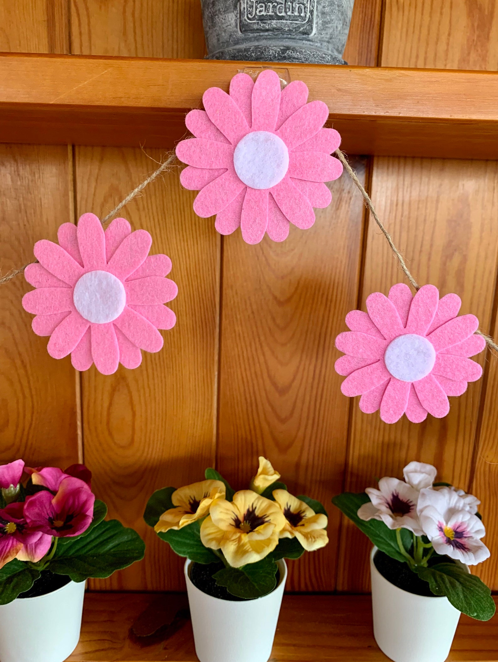 Flower Garland / Summer Garland / Flower Bunting / Summer Etsy UK