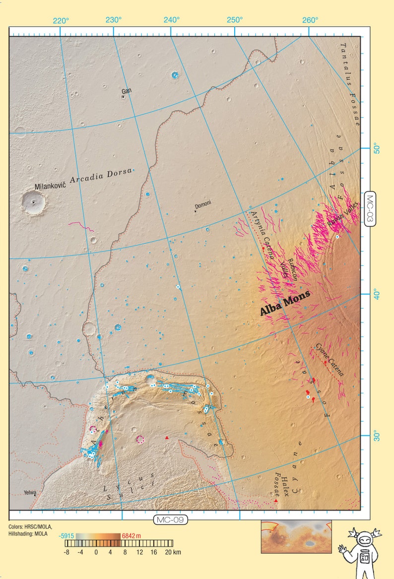 Mars 36 Pocket Atlas: 2nd Edition with free miniposter image 4