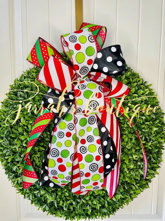 Wreath bows online