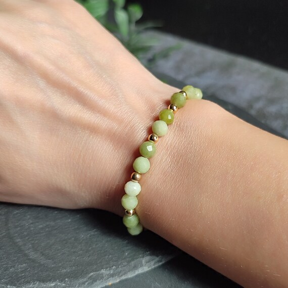 Peridot Tennis Bracelet in Sterling Silver | Shane Co.