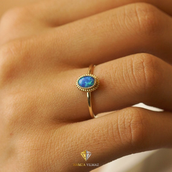 Buy blue stone ring Designs Online in India | Candere by Kalyan Jewellers