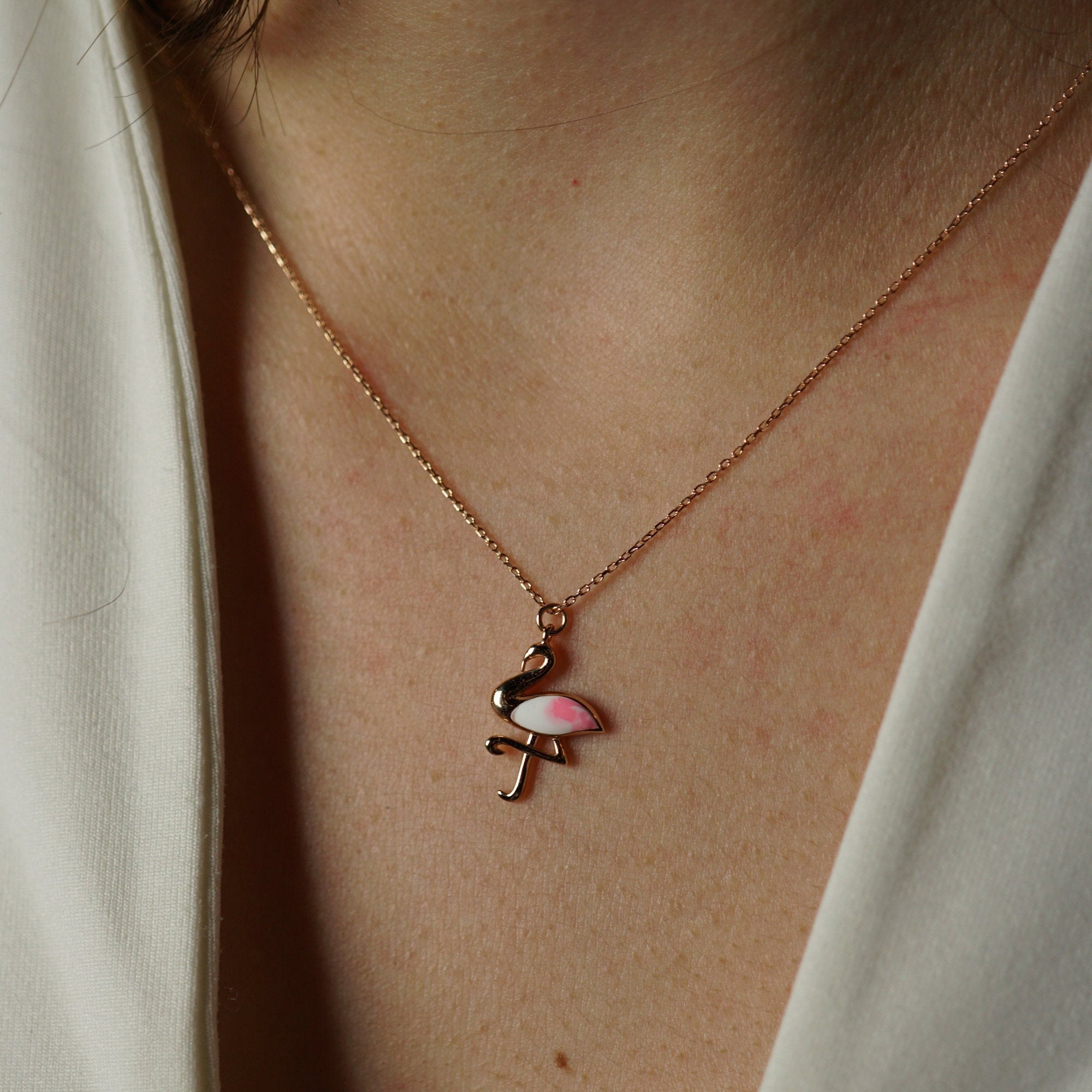 Flamingo Necklace – Clafoutis