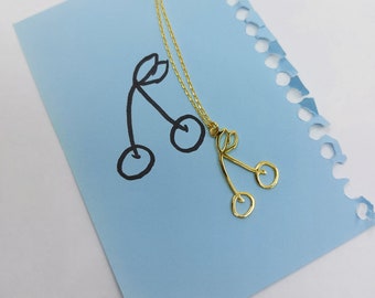 14K Gold Personalized Logo Pendant Necklace | Custom Design Jewelry