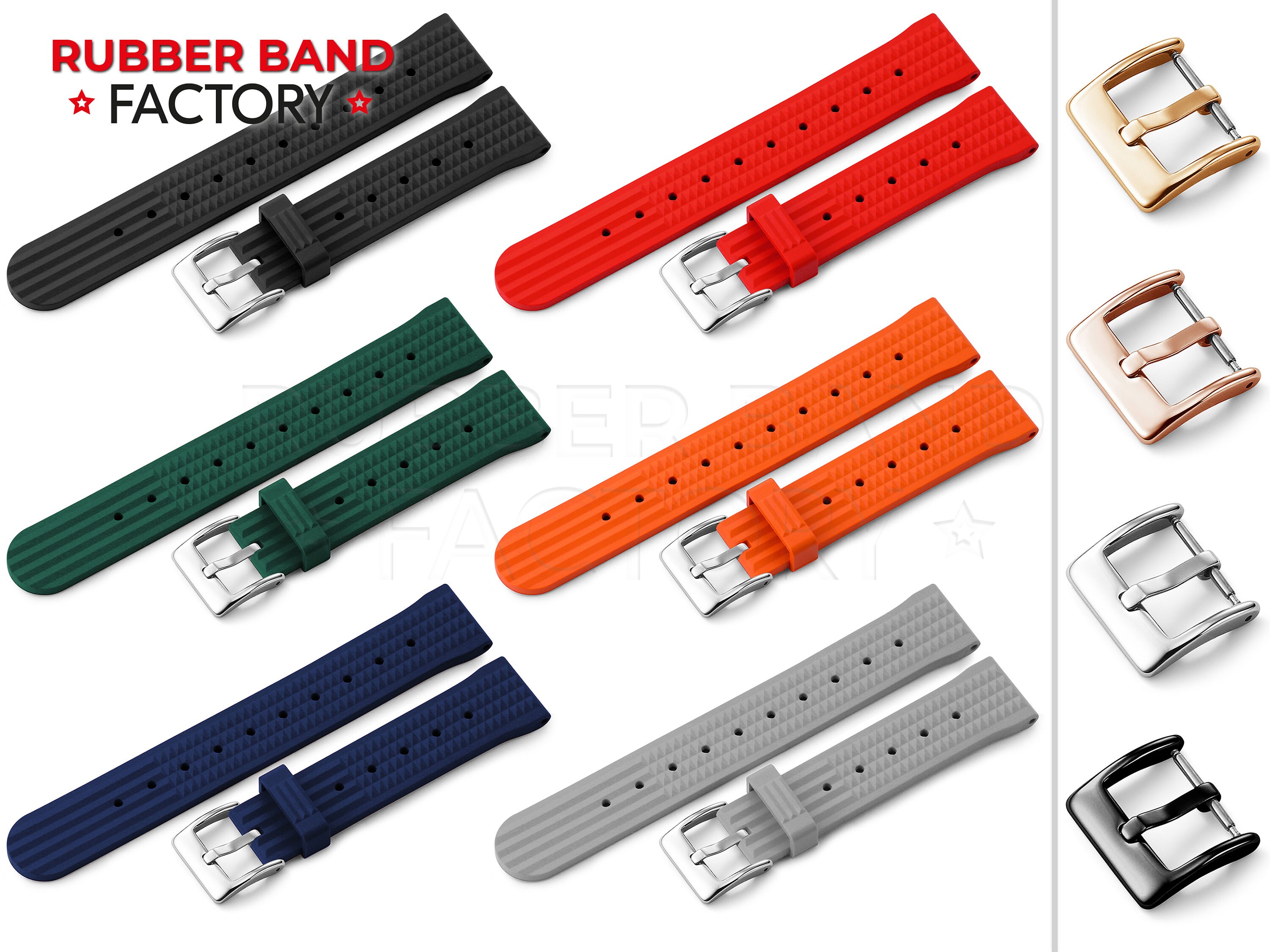 For MICHAEL KORS Watch Silicone Rubber 