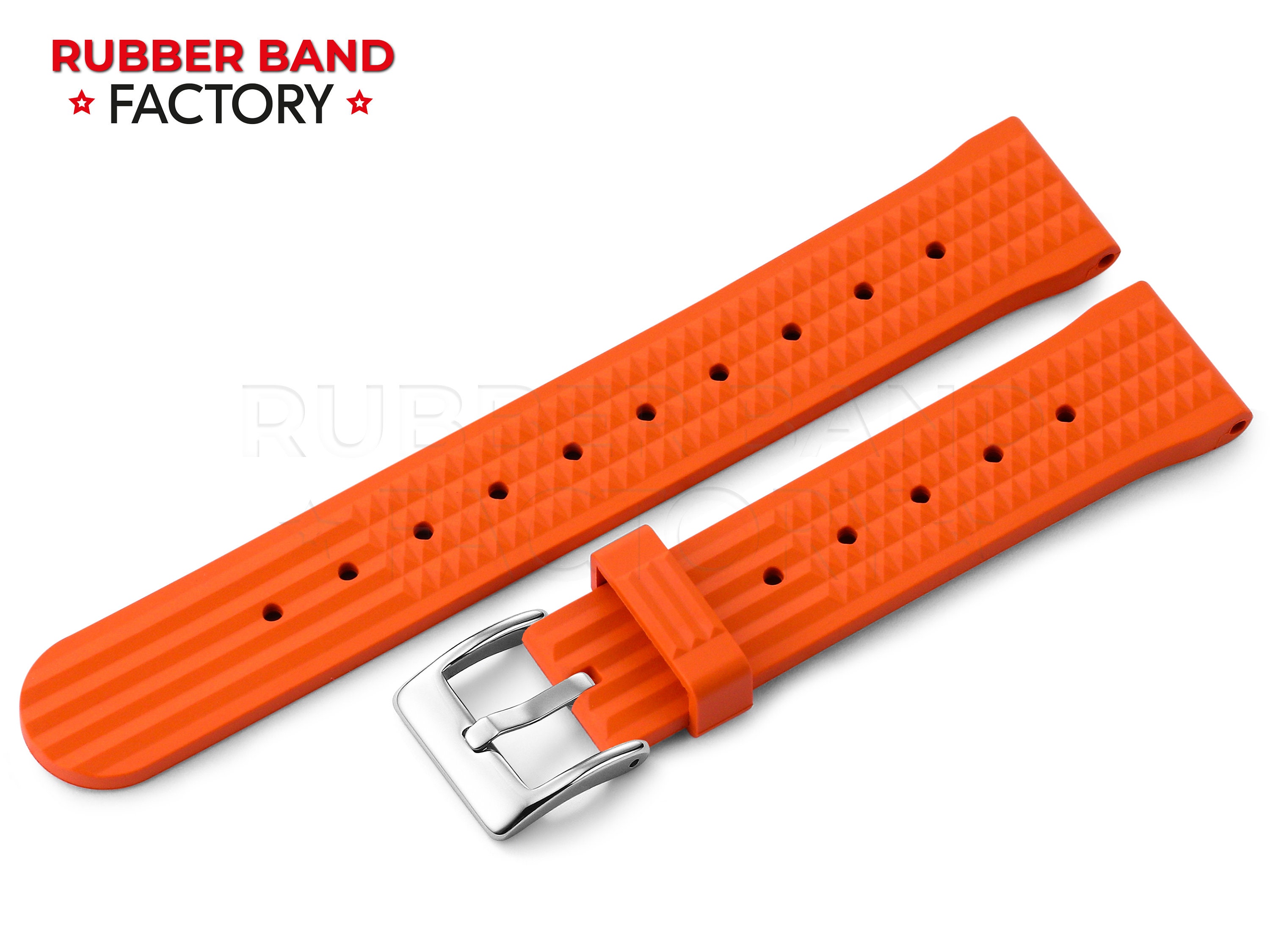 For SEIKO Watch Silicone Rubber Strap Band ORANGE With Tongue - Etsy  Singapore