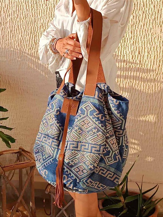 Large boho tote bags hotsell