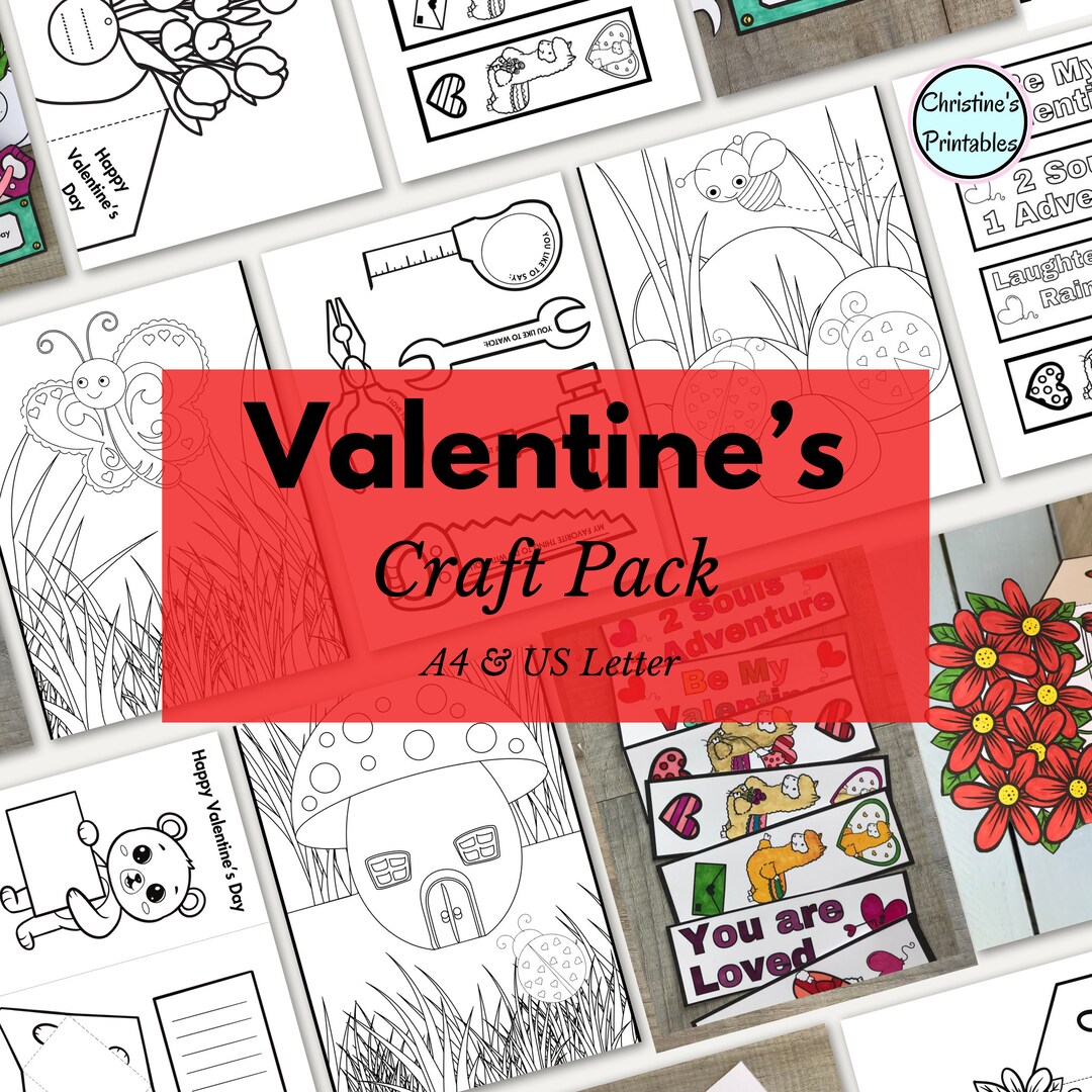 Valentine Activity Printables Colouring Pages Cards and Bookmarks Valentine Activity Printables Colouring Pages Cards and Bookmarks