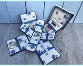 Etui Exploding Sewing Box Tutorial and Pattern pdf. Instant download