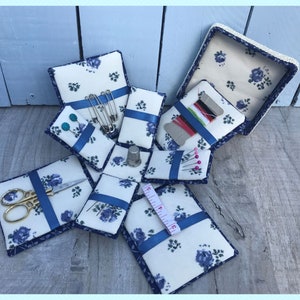 Etui / Exploding Sewing Box Tutorial i wzór pdf. Natychmiastowe pobranie