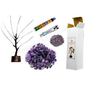 Amethyst Crystal Decor Kit