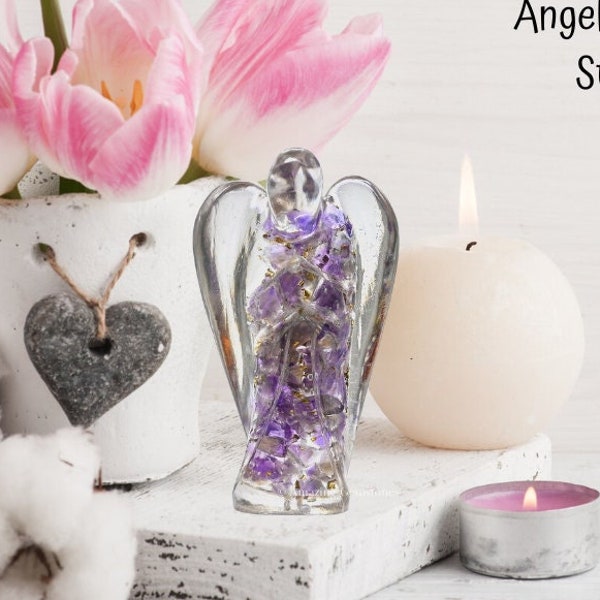 Amethyst Angel Etsy