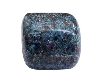 Ruby Kyanite Tumbled Stone: Natural Protection Pocket Crystal