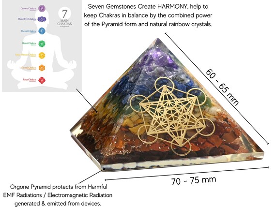 rose toy emits emf radiation Metatron's Cube Orgonite Pyramid: Chakra Healing Crystal EMF Protection