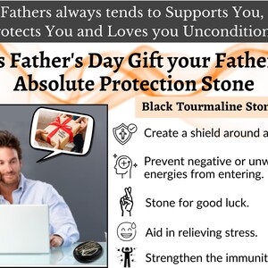 Fathers Day Special Engraved Palm Stone Gift, Thank You Polished Stones ...