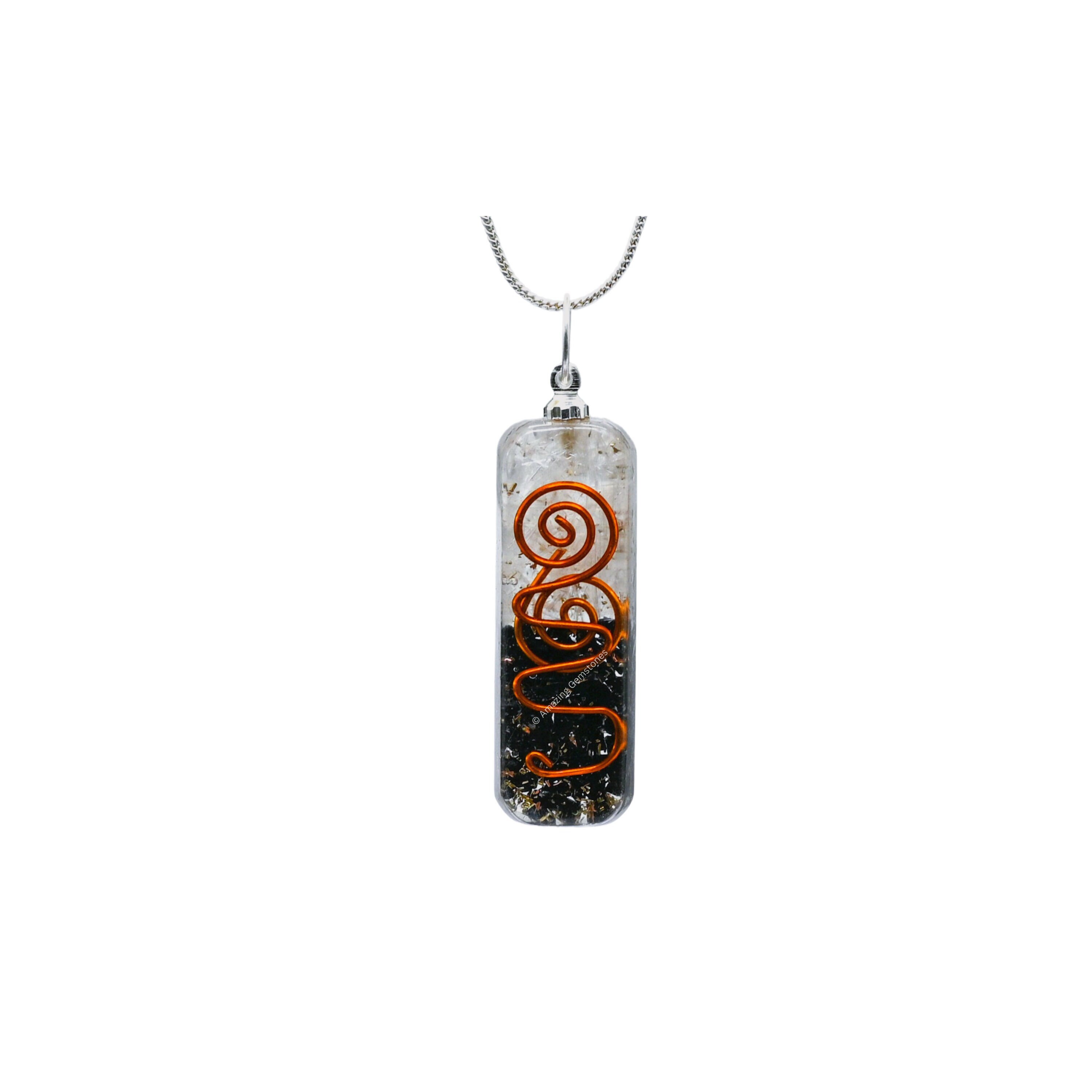 2 Pendenti In Tormalina Nera Grezza, Cristallo Energetico Per Meditazione, Collana Fai-da-te 45x4 Cm