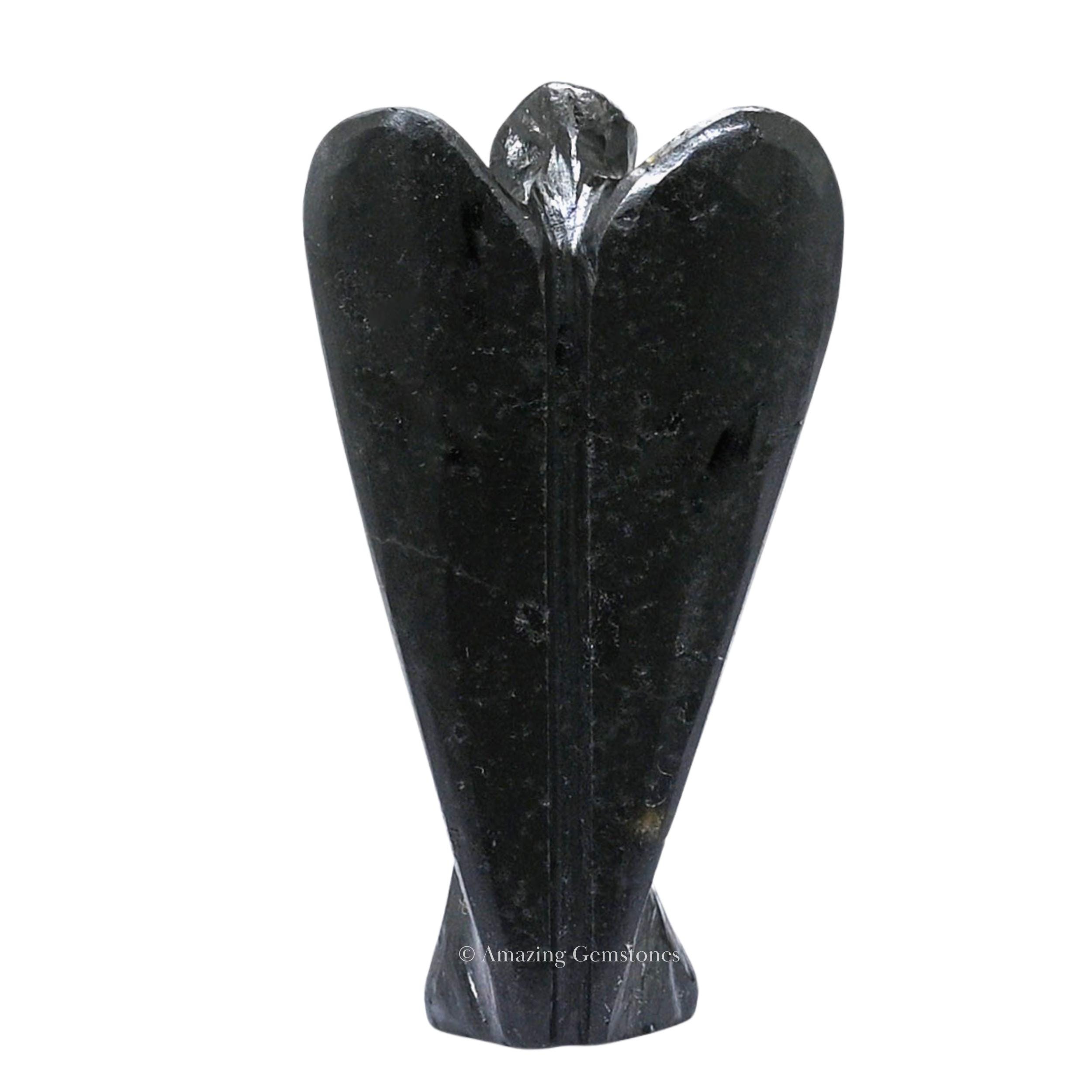 Jet International Statuetta Angelo Custode In Cristallo Prajet Miriam - 5 Cm - Feng Shui, Reiki, Decorazione