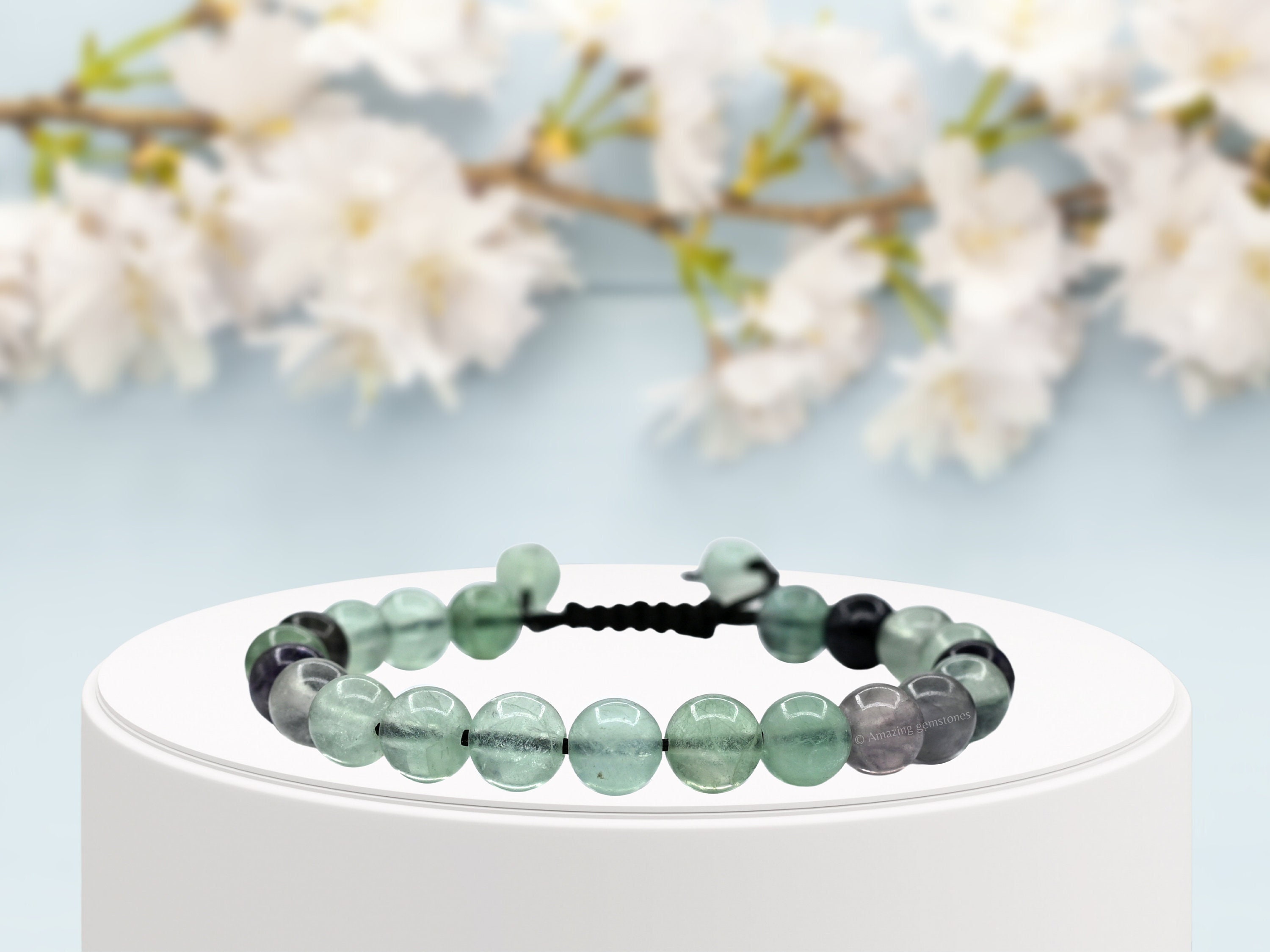 KAMIYA Mexican Beads Bracelet グリーン Green Oasis
