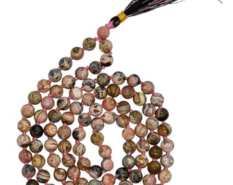 Legno di Rosa Buddista Rosario Mala 108 Perle 8mm Meditazione Buddha Nappa Legno di Rosa Buddista Rosario Mala 108 Perle 8mm Meditazione Buddha Nappa