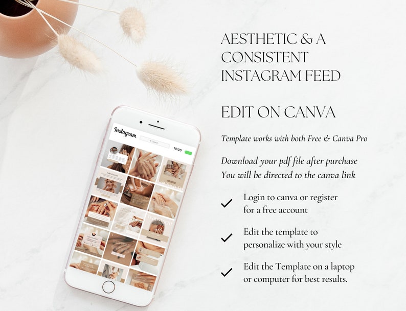 Nail Tech Instagram Posts Nail Technician Social Media Nail Etsy