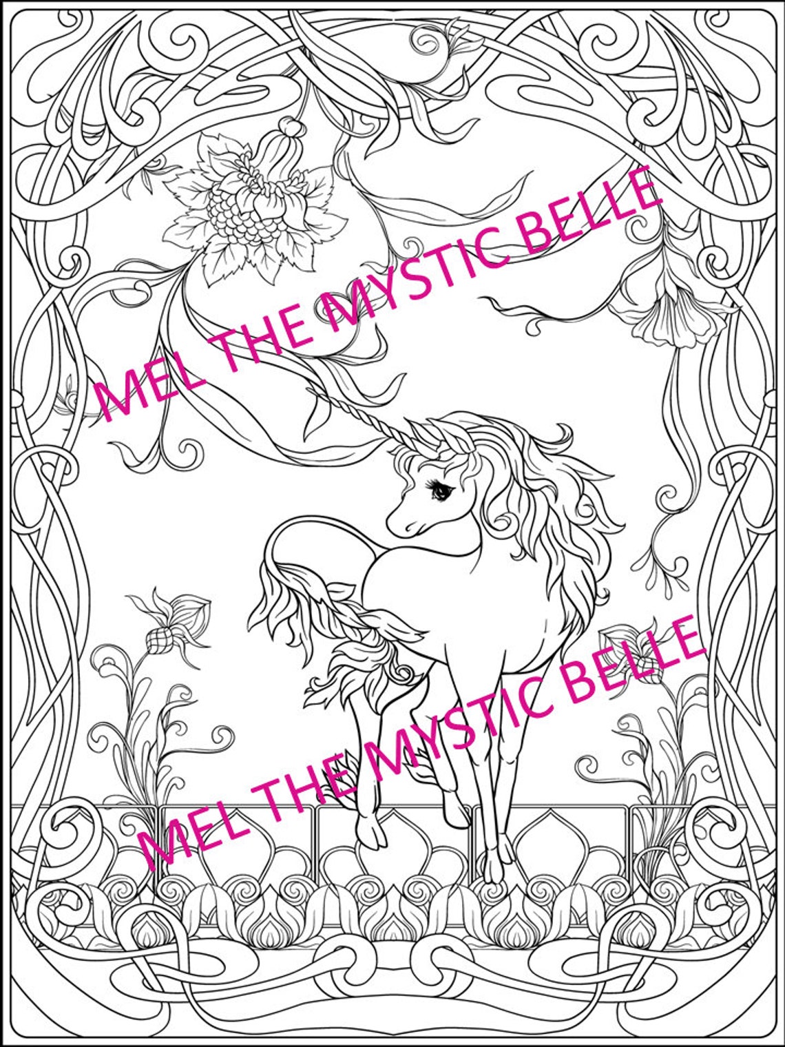 The last unicorn coloring pages zogulu