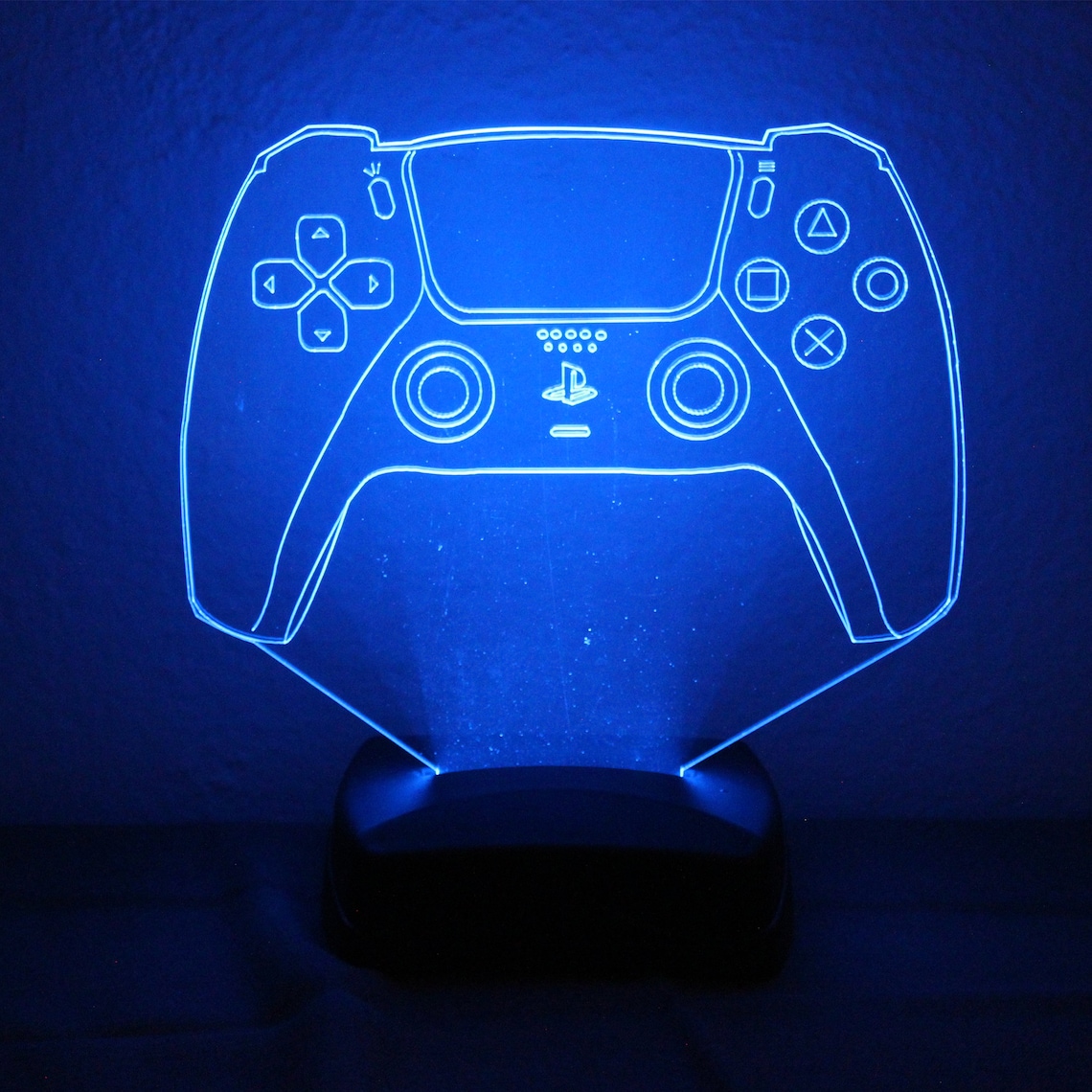 3D Led Playstation PS5 Controller Gaming Night Light With | Etsy