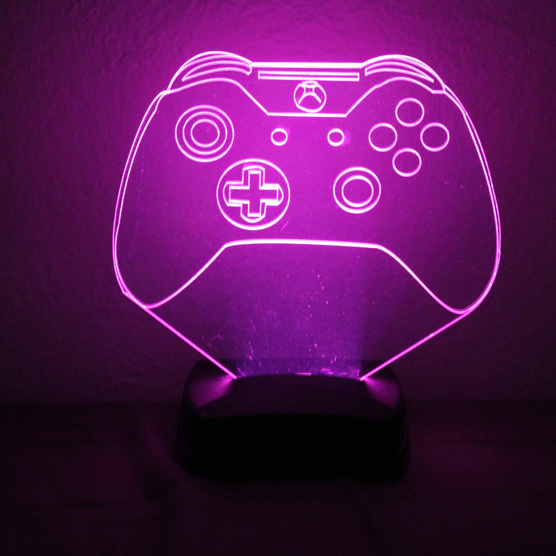 Personalised 3D Led XBOX Controller Gaming Night Light Etsy