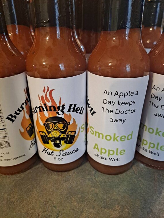 Smoked Apple Hot Sauce Etsy