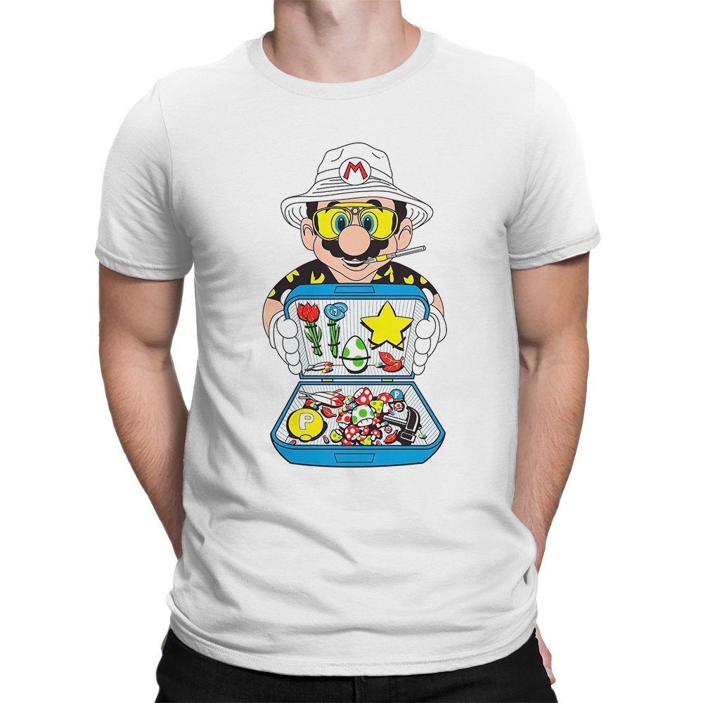 Discover Super Mario in Fear and Loathing in Las Vegas T-Shirt