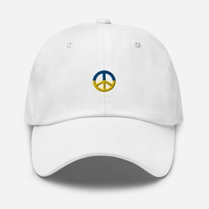 Ukraine Hat, Ukraine flag, peace in Ukraine cap. stop the war in Ukraine baseball hat, stand with and support Ukraine, embroidered dad hat
