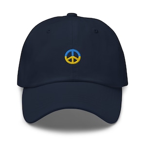 Ukraine Charity Baseball Mütze, Ukraine Stickmütze für Männer und Frauen, Unterstützung Ukraine Papa Mütze, Spenden für Krisenhilfe mit Kauf