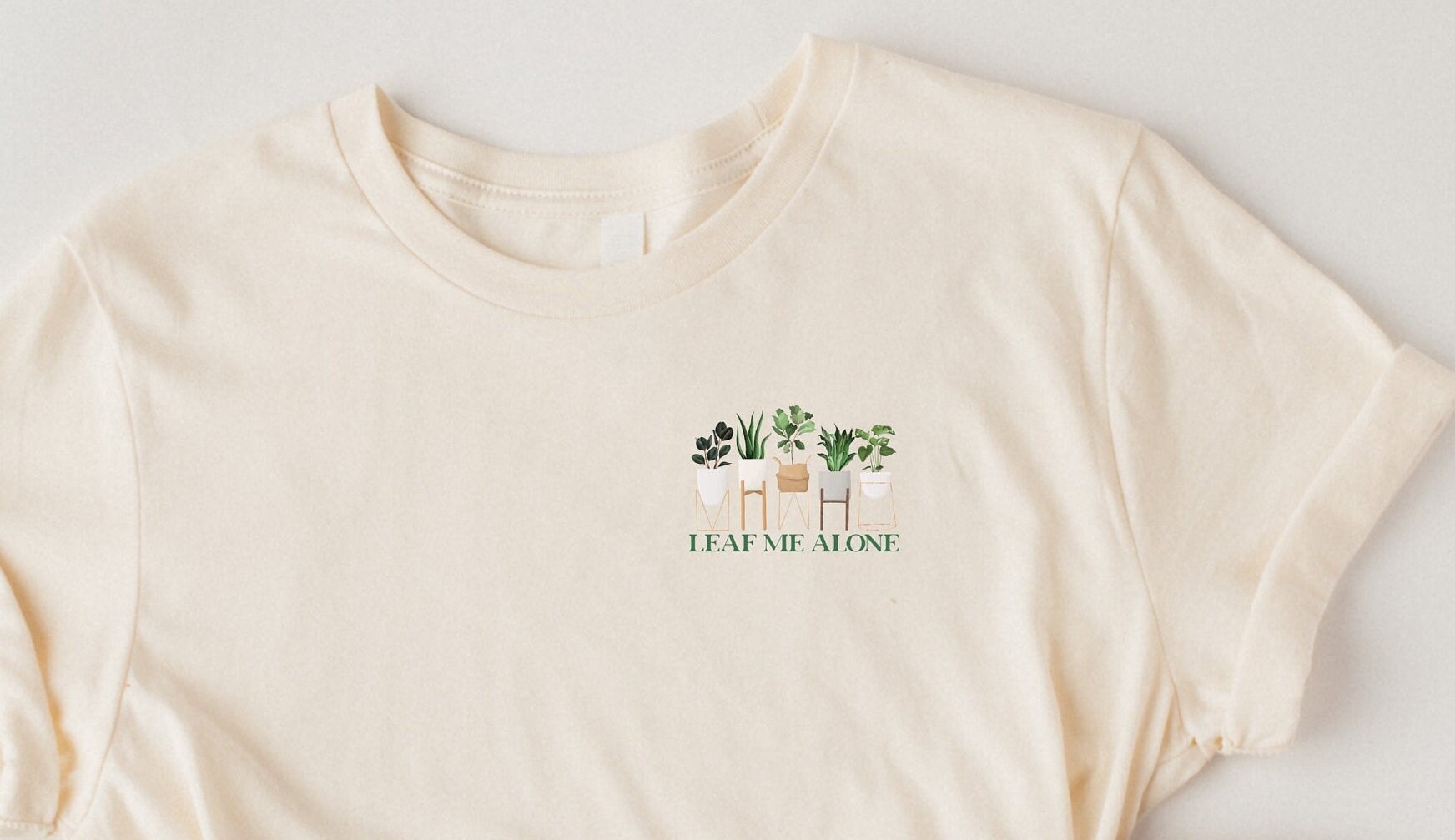 Taupe Graphic Tee - Etsy