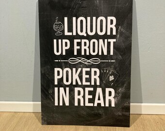 bar sign digital art digital download art print at home liquor home bar shed bar man poker room cave art printable