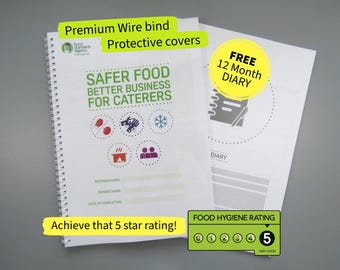 SFBB Caterers Pack + Free 12-Month Diary | Safer Food Better Business | FSA Food Hygiene Guide UK