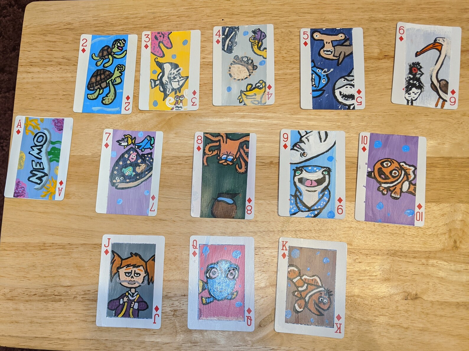 Custom Made Deck of Cards Etsy