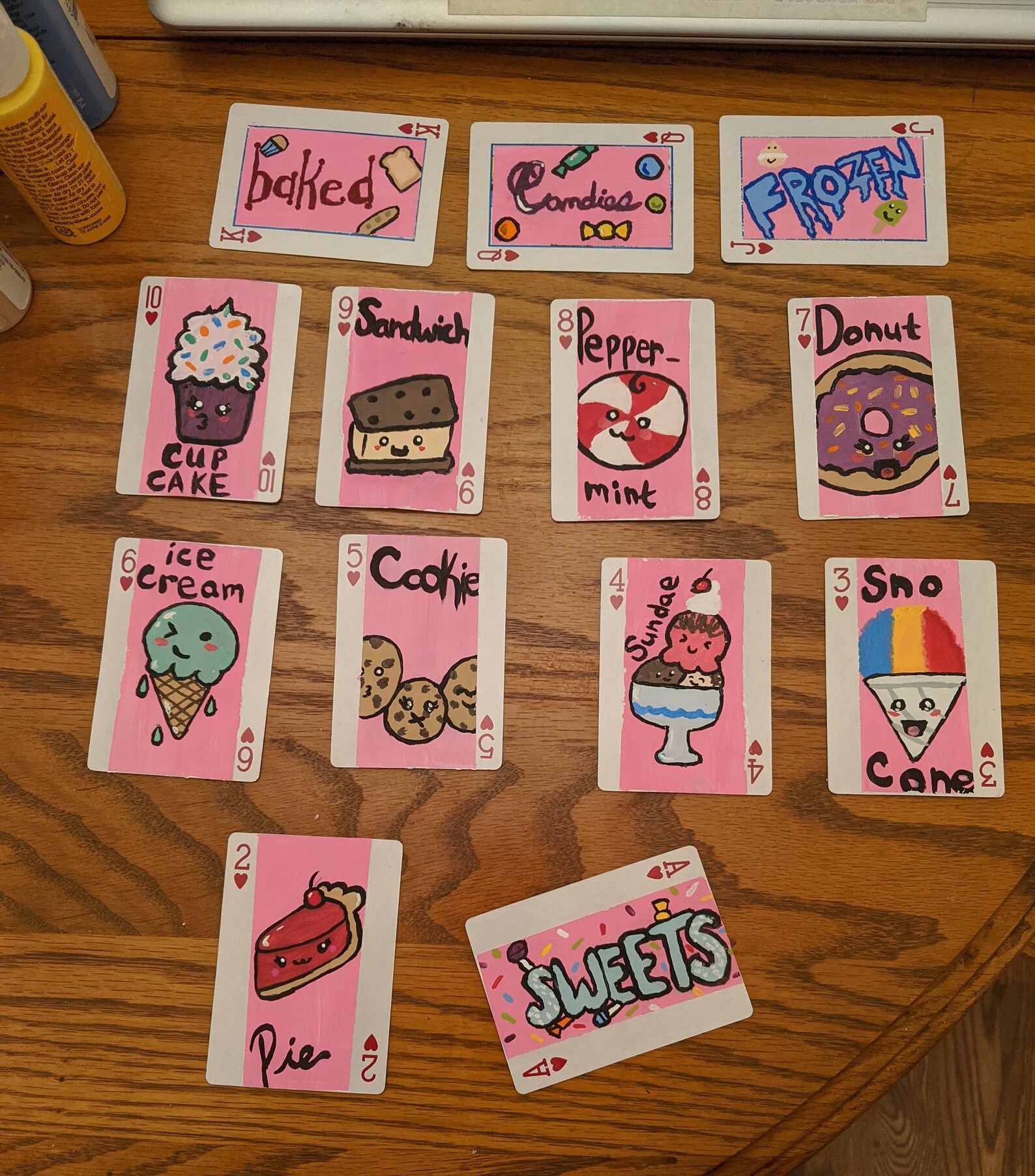 Custom Made Deck of Cards Etsy