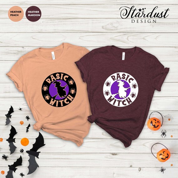 Basic Witch T-Shirt Witch Shirt Halloween Shirt Halloween | Etsy
