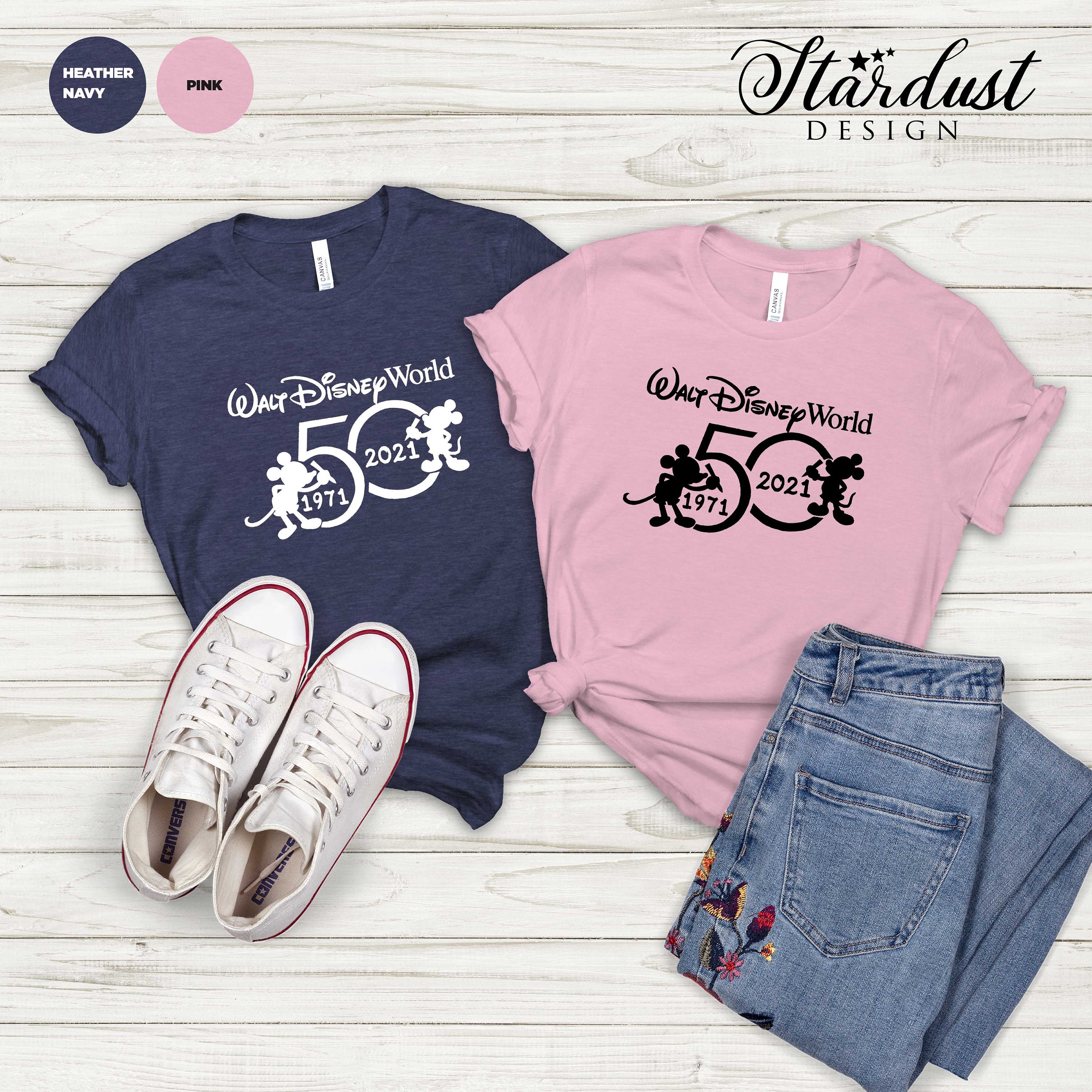 disneyworld 50th anniversary t shirts
