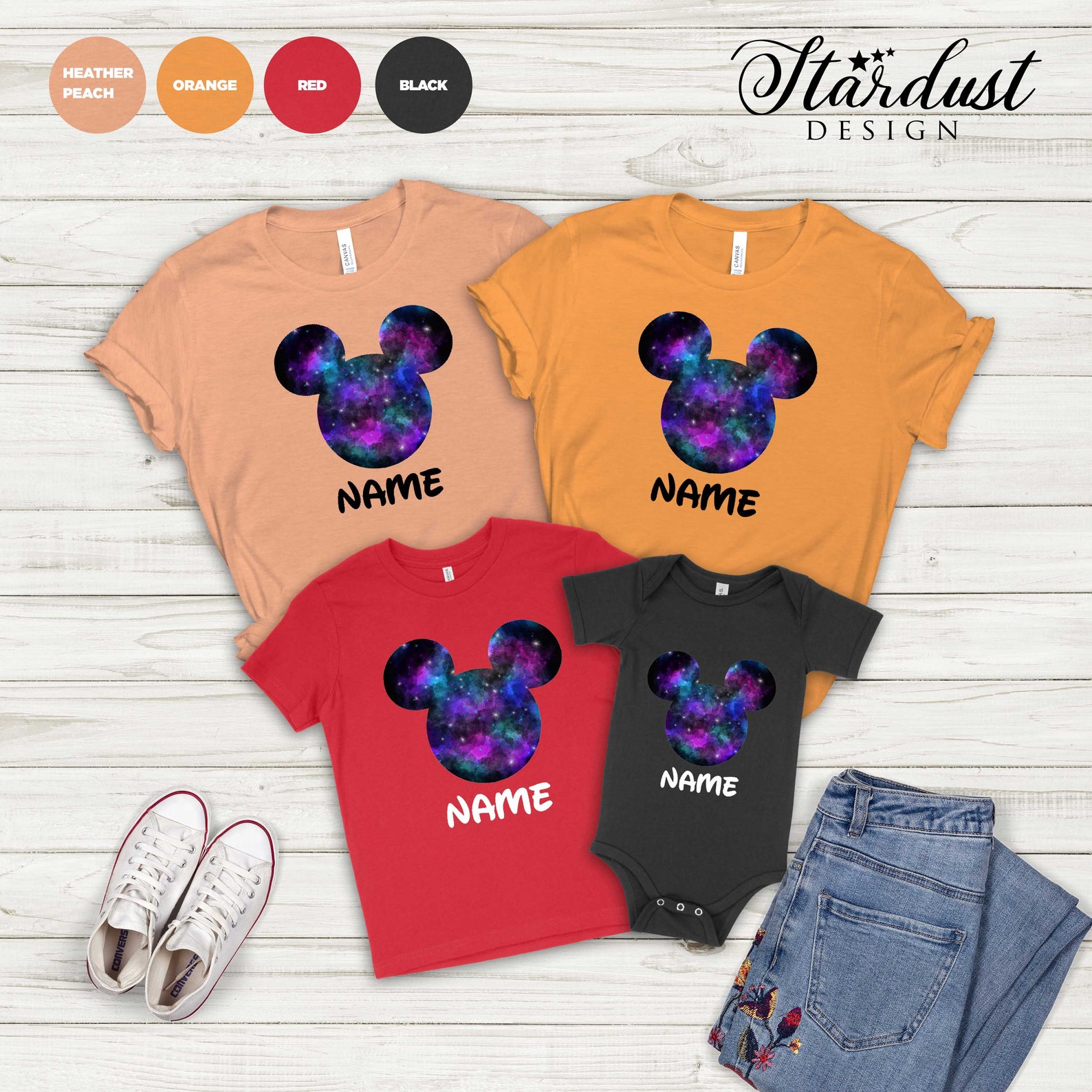 custom disney shirts for family