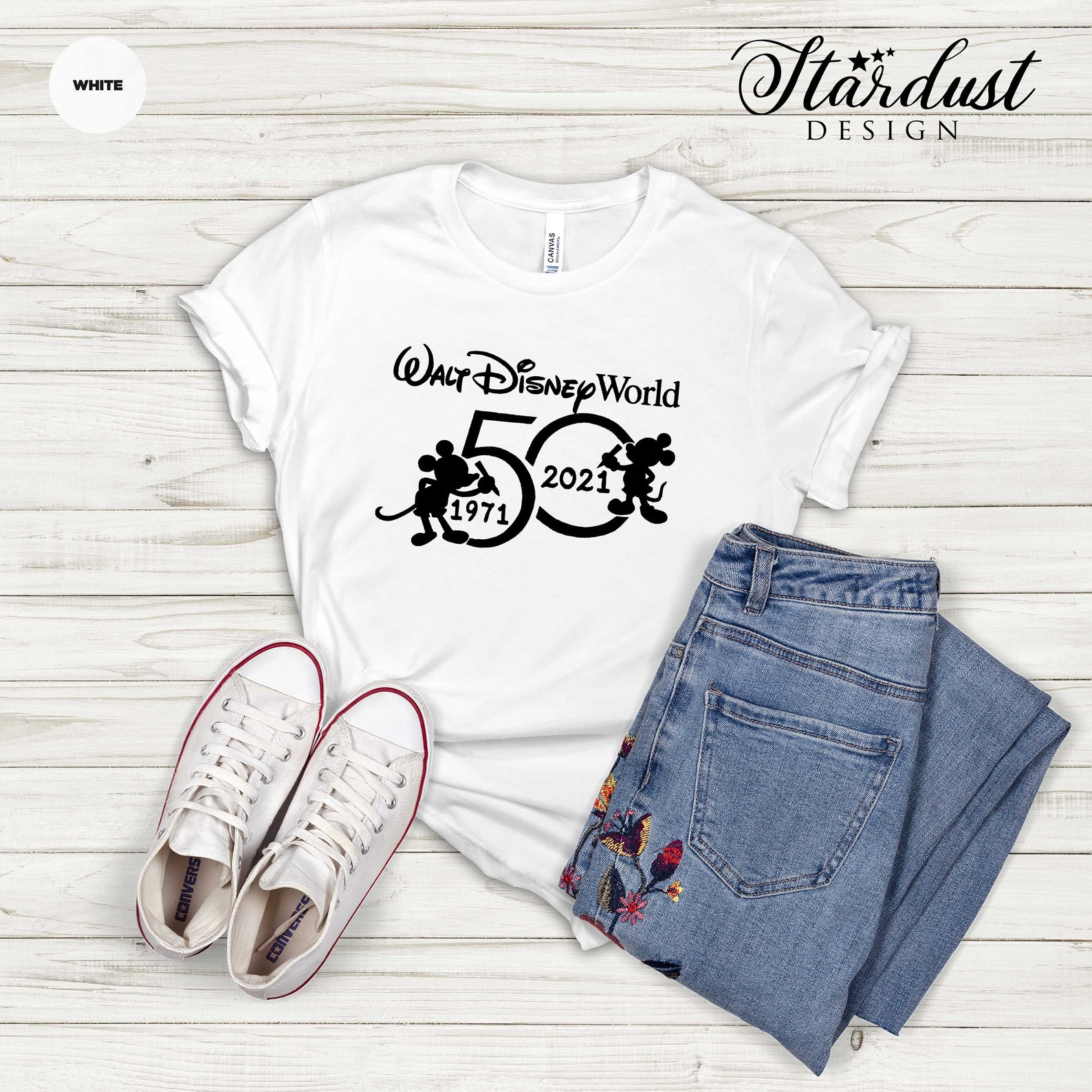 disneyworld 50th anniversary t shirts
