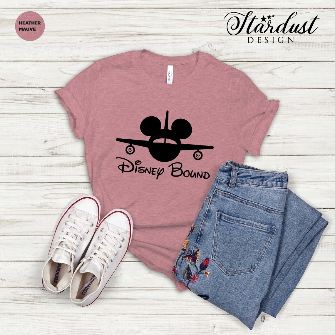 Disney Bound T-shirt Disney T-shirts Mickey Shirts Minnie | Etsy