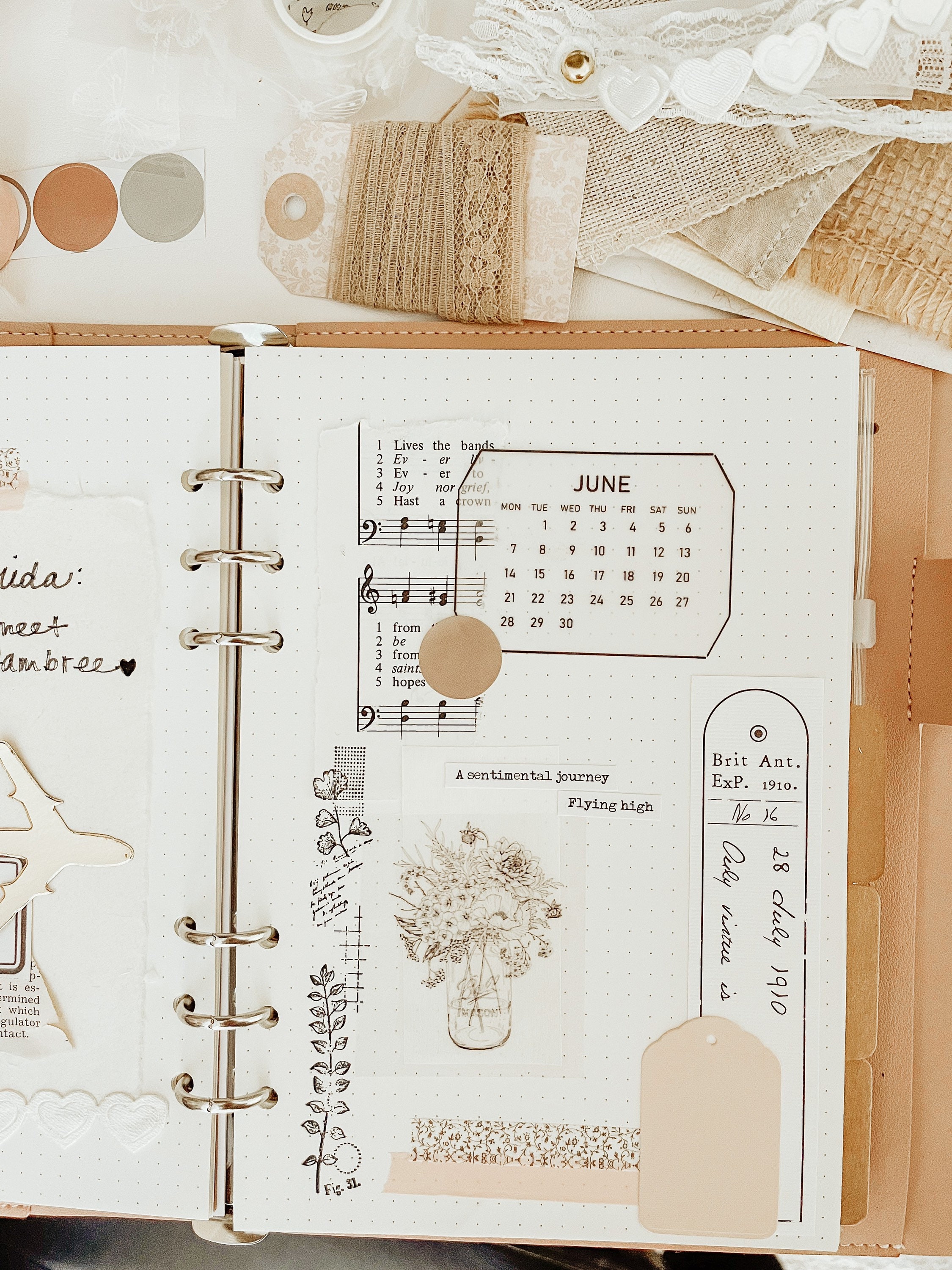 Monthly Calendar Calendar Labels Mini Calendar Label | Etsy