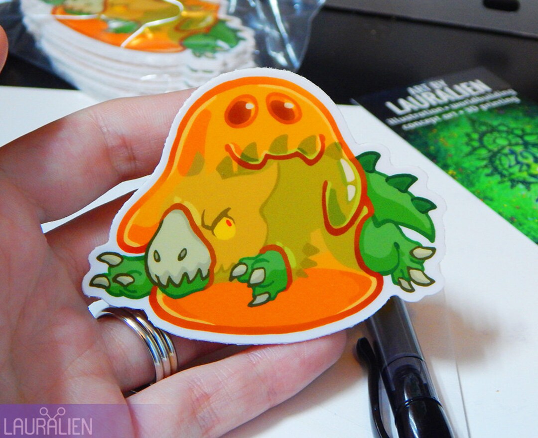 SCP 999 Tickle Monster Sticker – The SCP Store