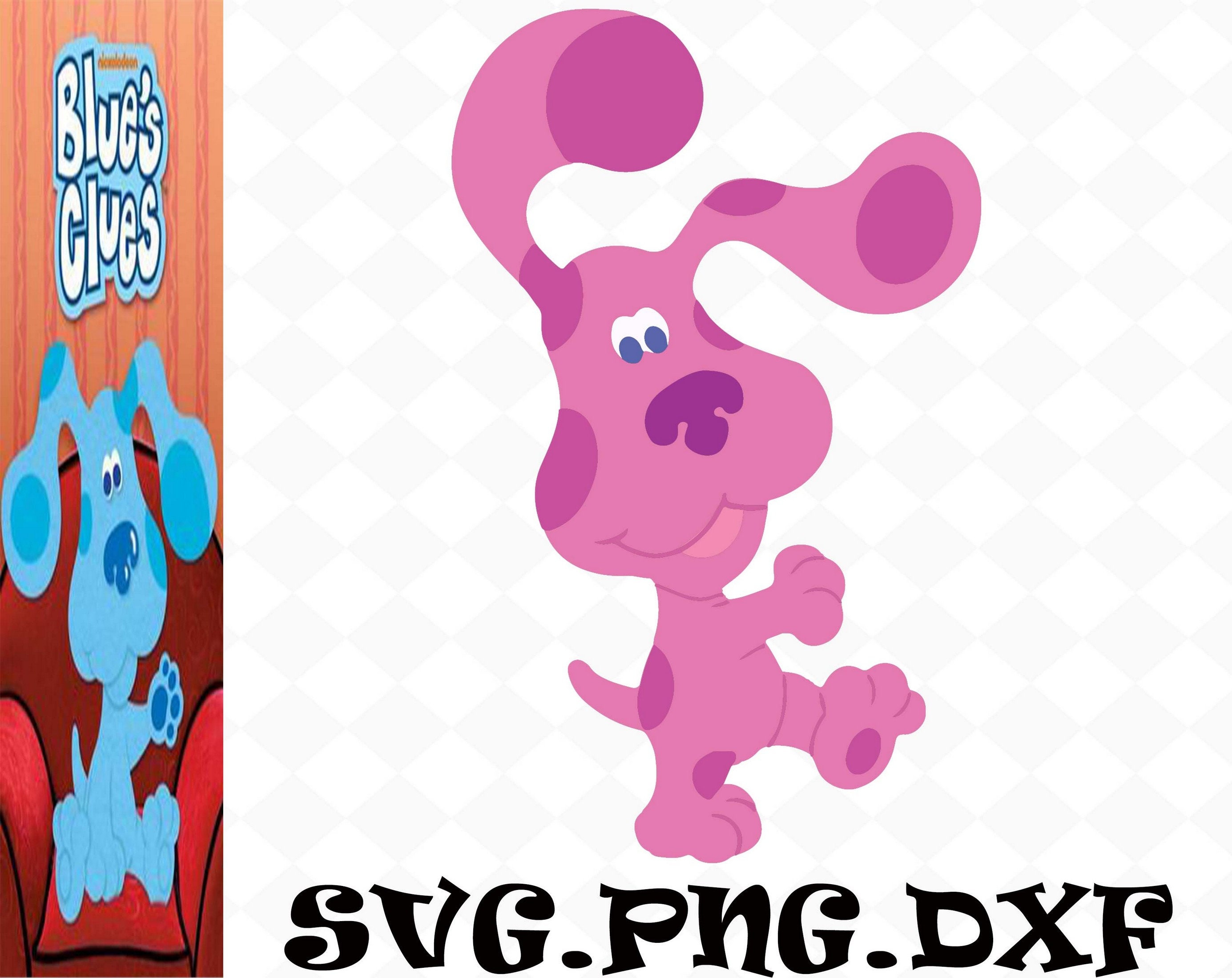 Download Magenta svg Blue's Clues svg Blue's Clues svg | Etsy