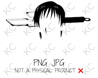 Toji jujutsu anime SVG digital shirt Design