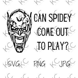 スパイダーマンはグリーンゴブリンSVGをプレイするために出てくることができますか？