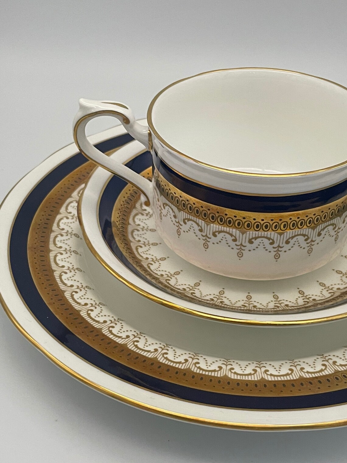 3pc PARAGON Stirling Fine China Cup Saucer and Plate Set Etsy