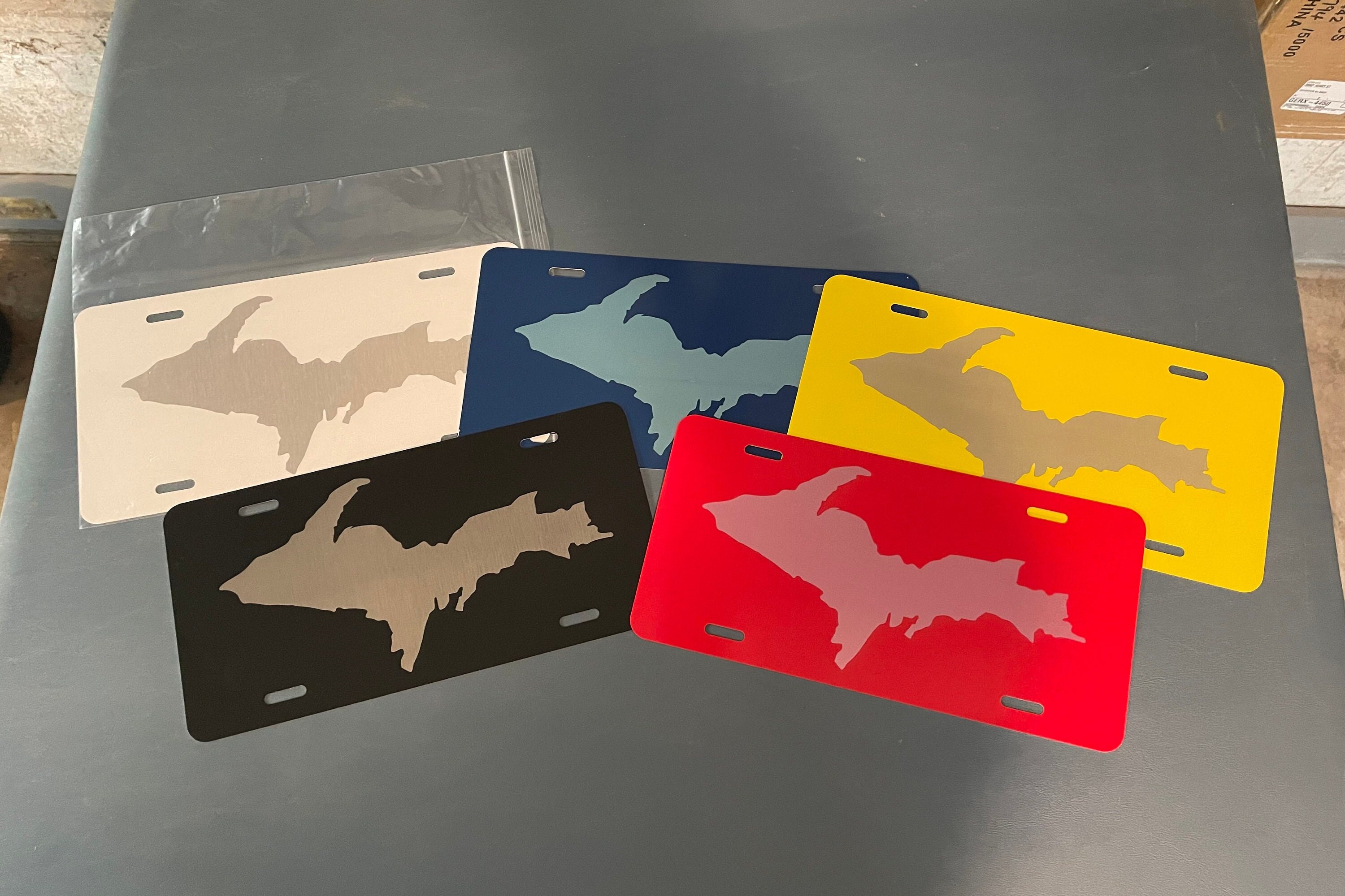 U.P. License Plates Etsy