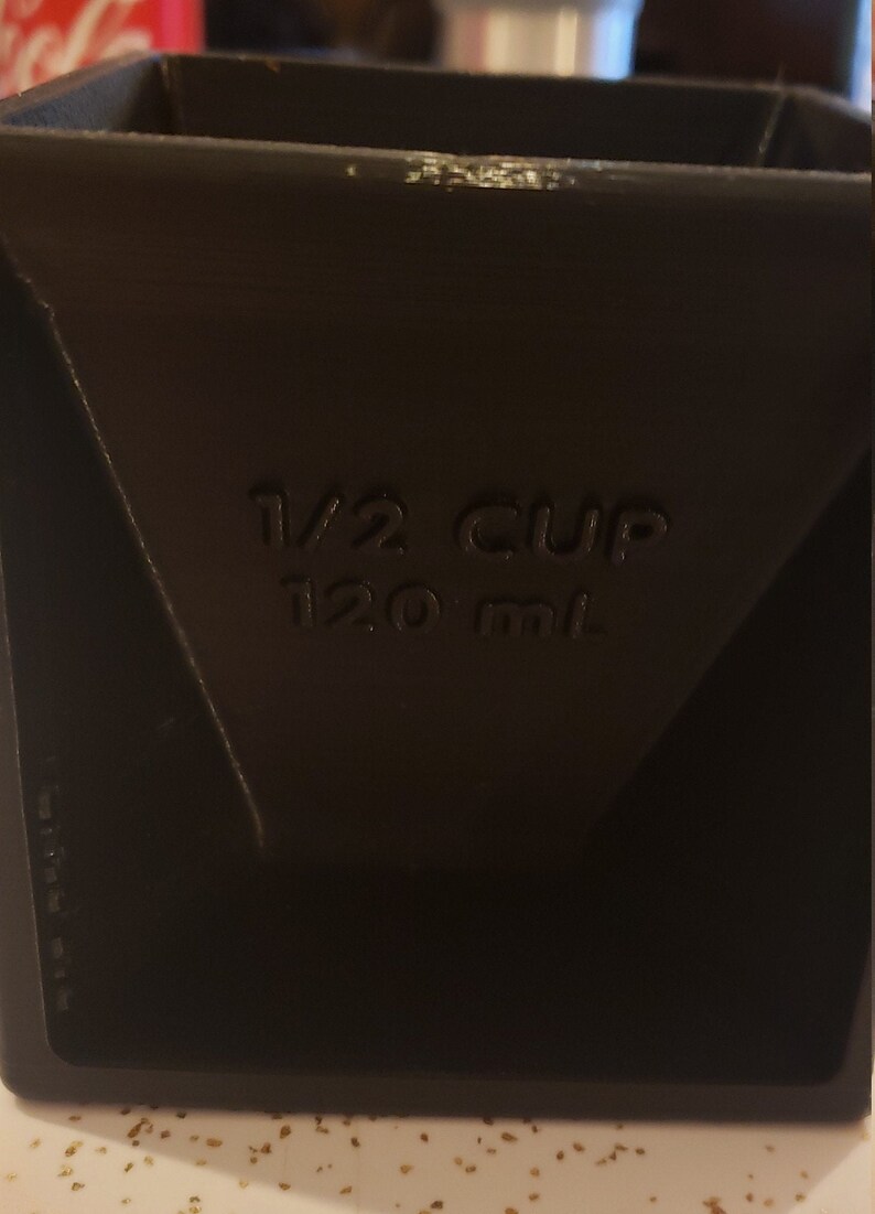 Measuring Cup Cube Etsy