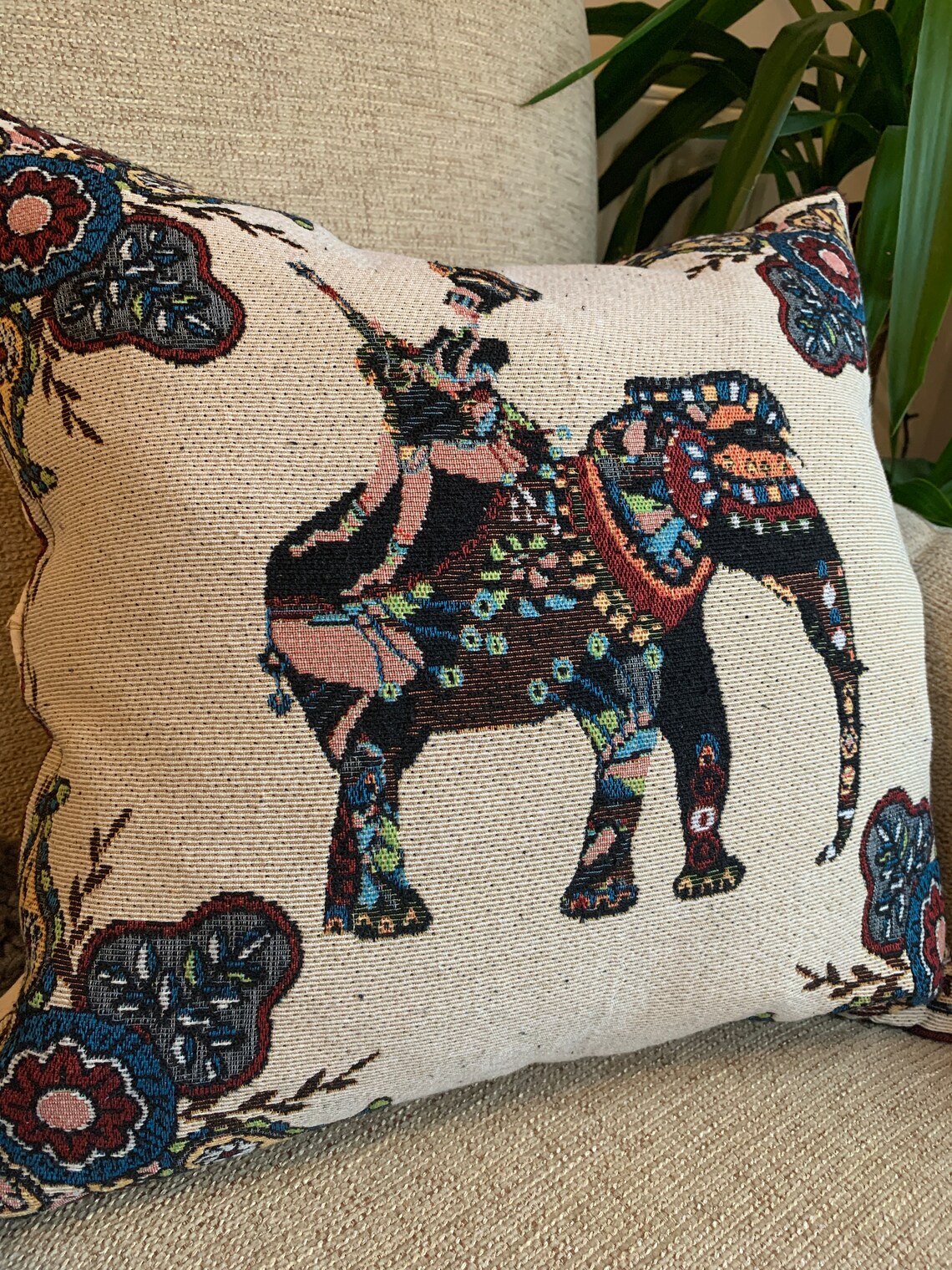 Handmade Cushion Cover Ethically Made In Sri Lanka Etsy